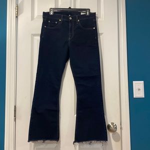 Rag & Bone 10in Crop Flare Jeans